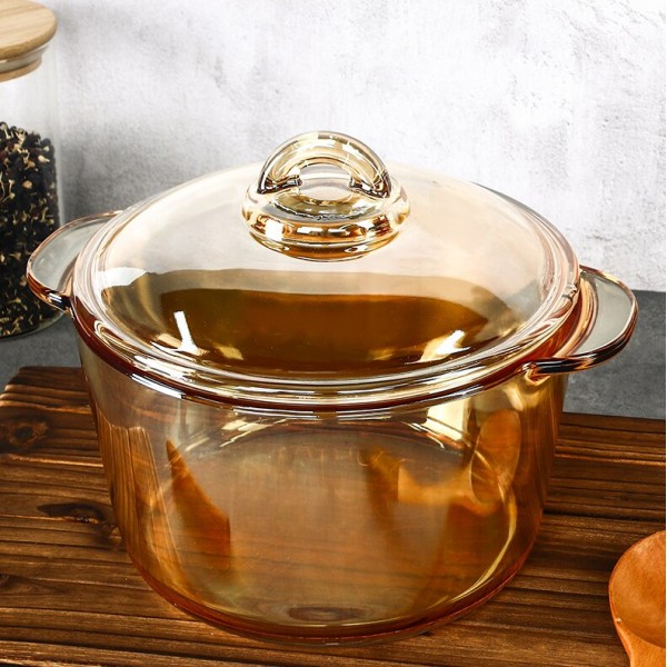 Transparent Glass Slow Cooker Pot – High Borosil...